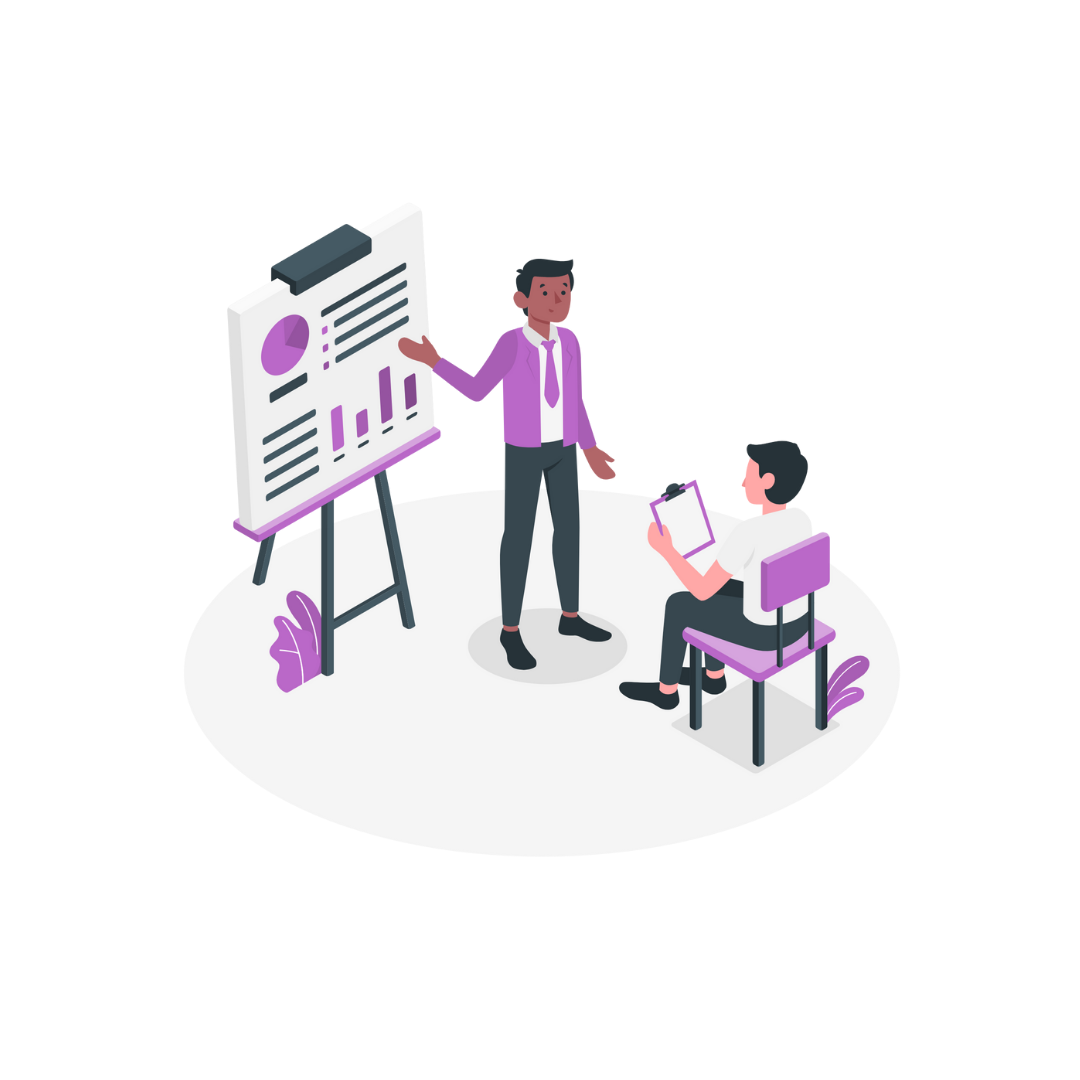 Presentation for a pitch deck presentation