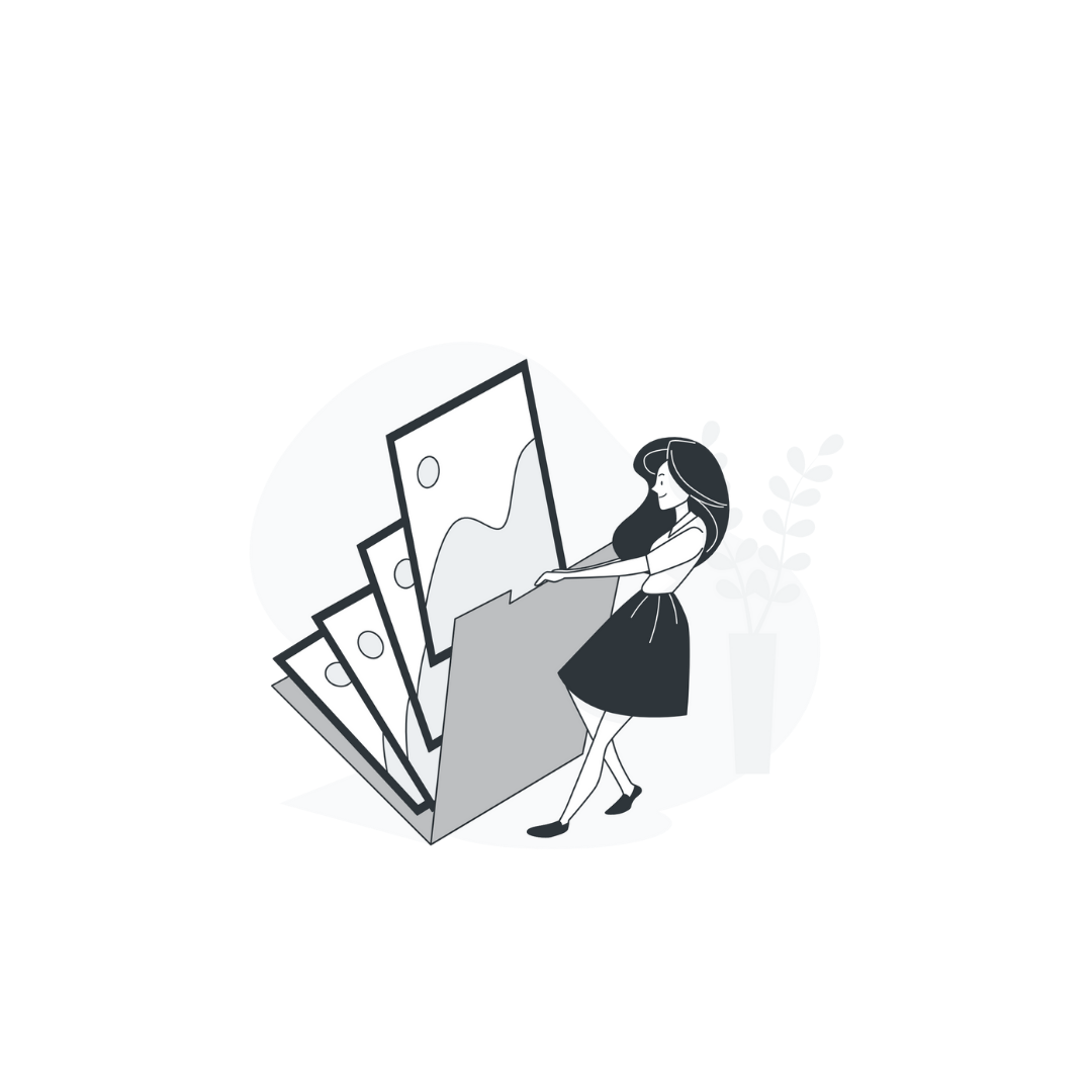 Section headers and images for design